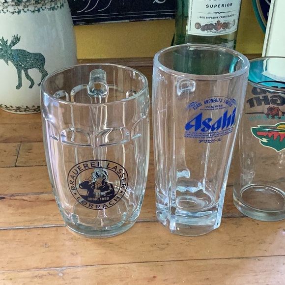 π» Vintage Asahi Tokyo πΌ BREWERIES Limited DRINKING GLASS with HANDLE - Picture 6 of 16